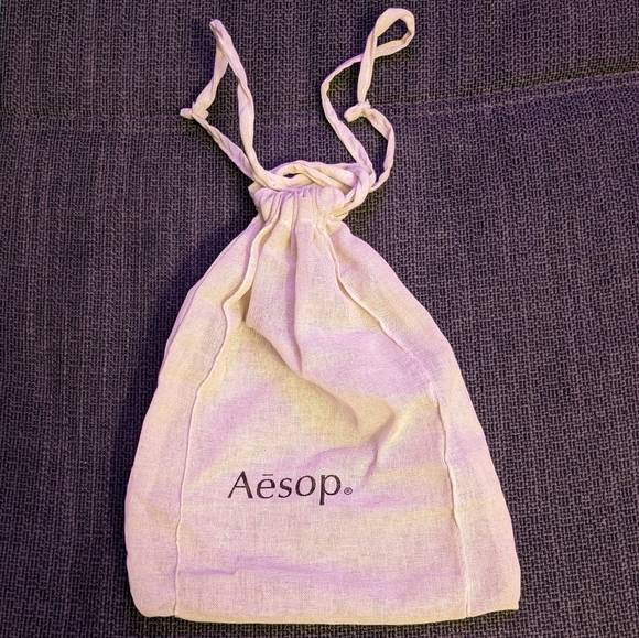 Aesop Small Draw String Protective Pouch Dust Bag - Picture 2 of 3